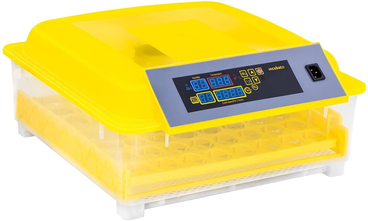 incubato Brutapparat - 48 Eier - inklusive Schierlampe und Wasserspender - vollautomatisch