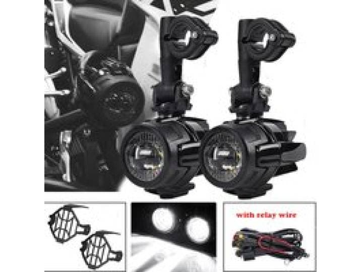 E9 Mark Motorfiets LED Extra Spot Mistlampen 40W 6000K Rijmistlampen Geschikt voor R1250GS ADV F800GS MT07 MT09 R1200GS K1600