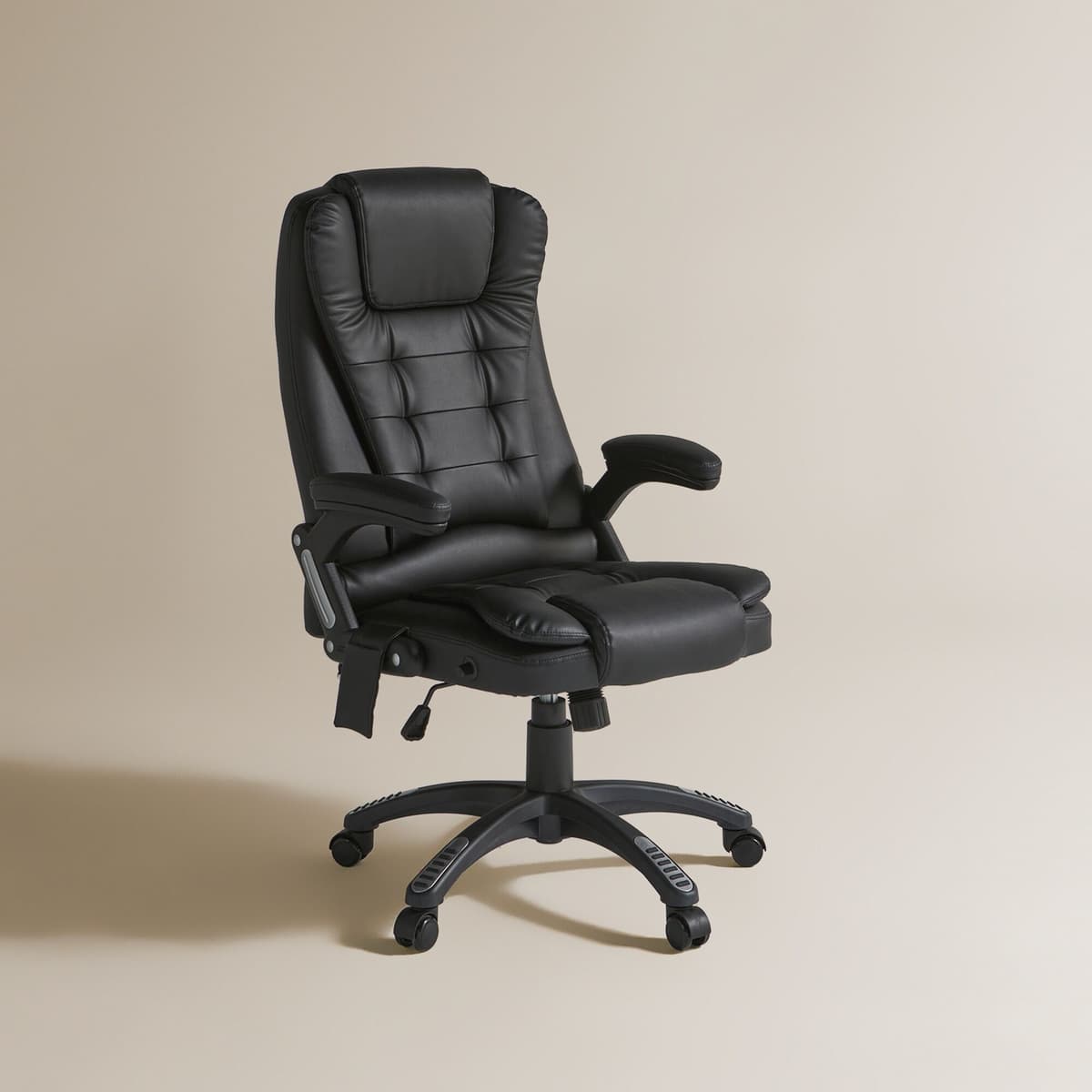 El Corte Inglés Silla de escritorio con masaje Byron . Negro