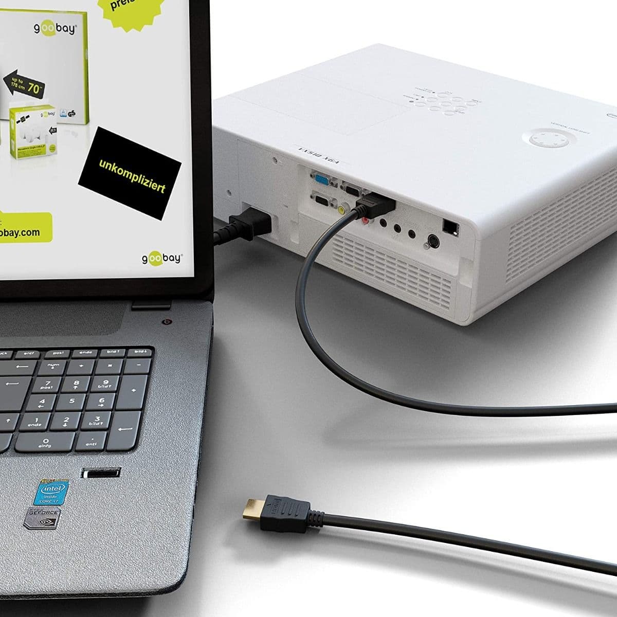 GB HDMI Kaapeli V2.1 8K 2 metriä