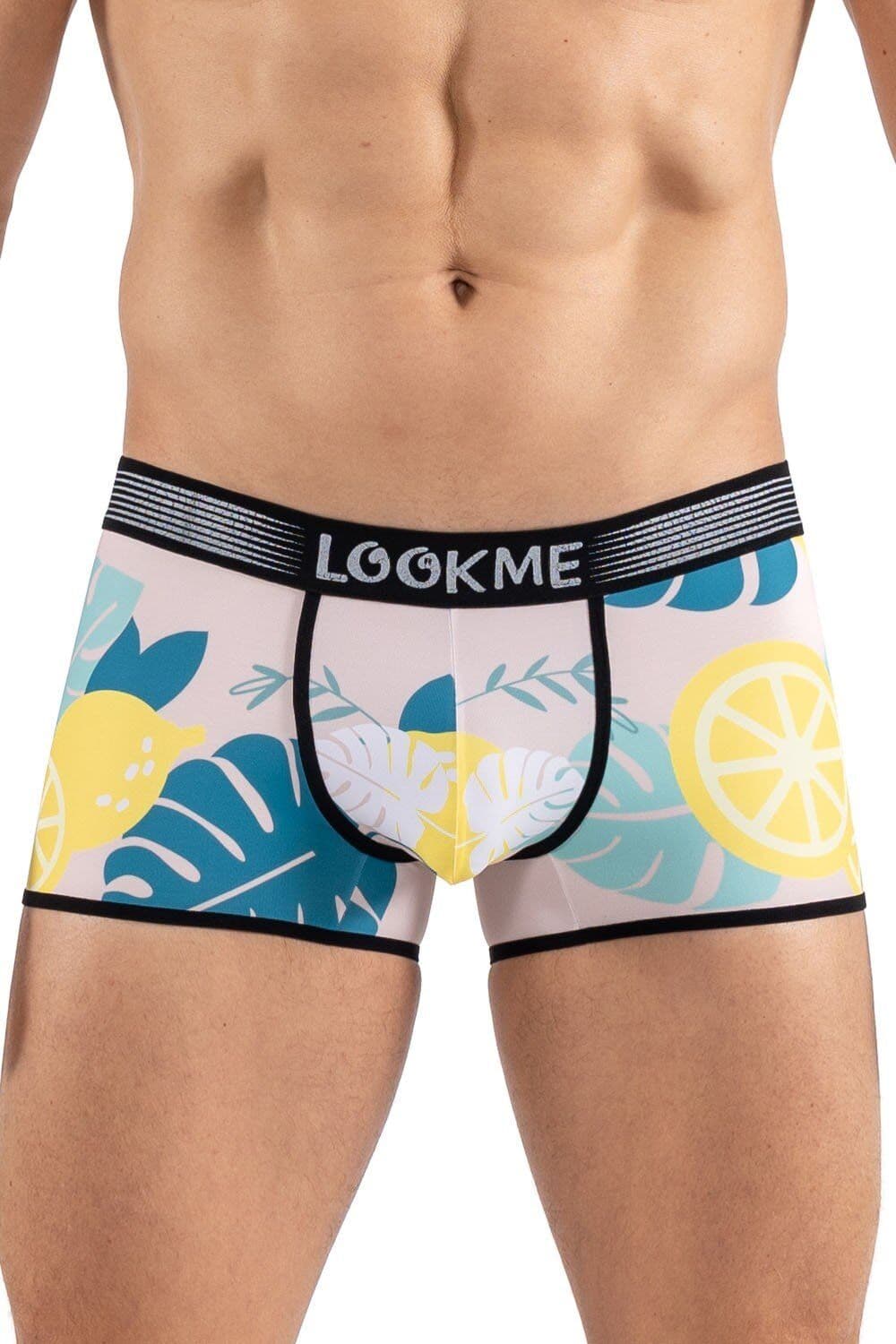 Look Me Boxer imprimé citron Lemon