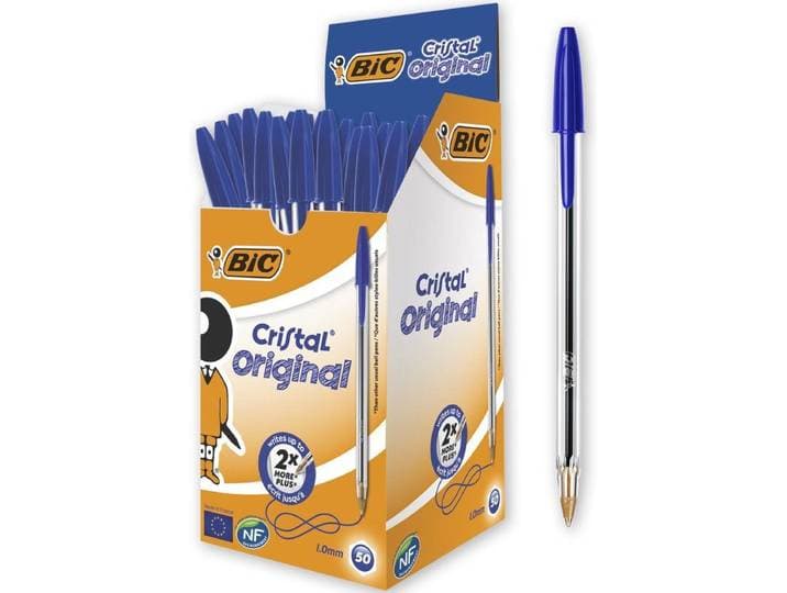 BIC Cristal - Balpen - 1,0 mm - Blauw