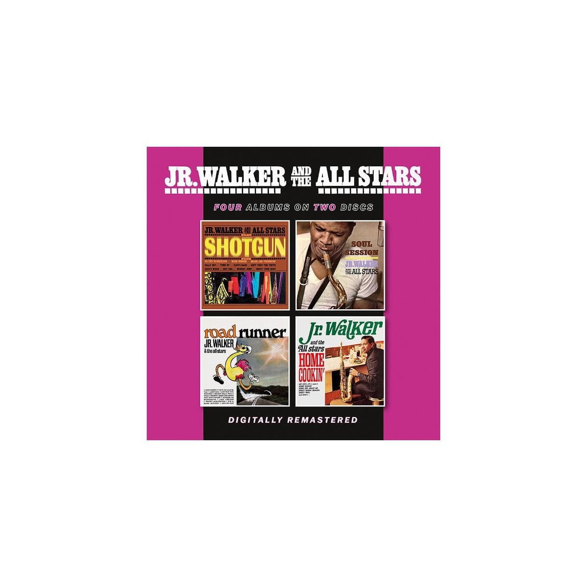 Musik-CD Shotgun/Soul Session/Road Runner/Home Cookin' / Walker,Jr & The All Stars, (2 CD Album)