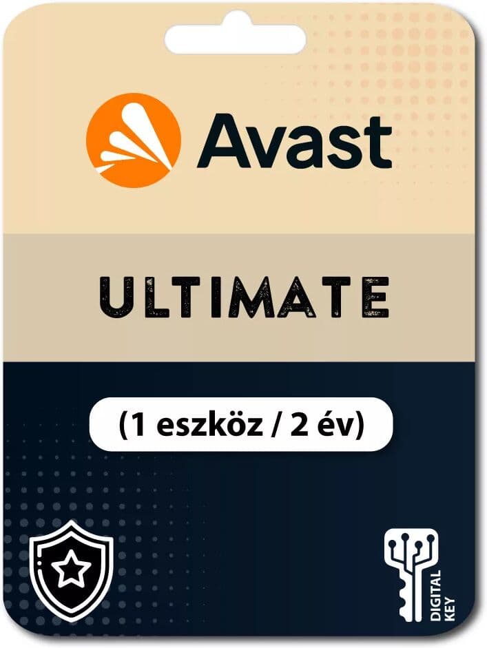 Avast Ultimate (1 eszköz / 2 év)
