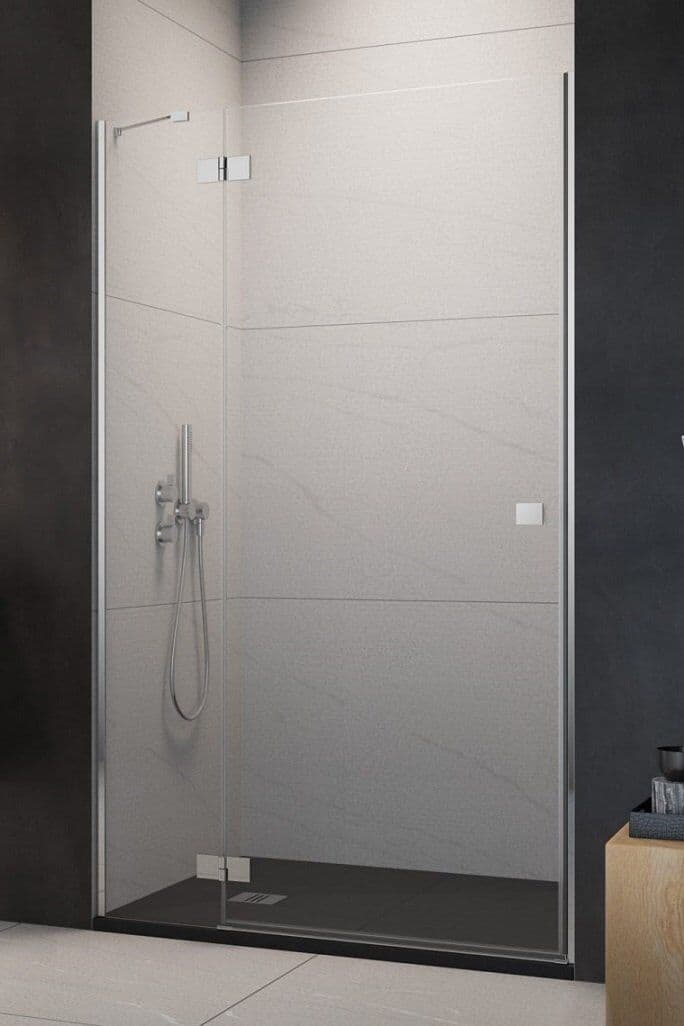 Radaway Essenza Dwj drzwi wnękowe 90cm lewe szkło przejrzyste 1385013-01-01L