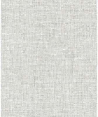NextWall Silas Faux Linen Peel and Stick Wallpaper