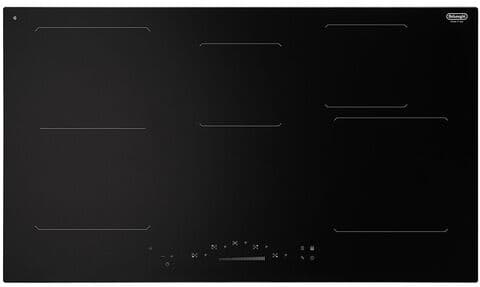 DeLonghi PIN 95 piano cottura Nero Da incasso 90 cm Piano cottura a induzione 5 Fornello(i)