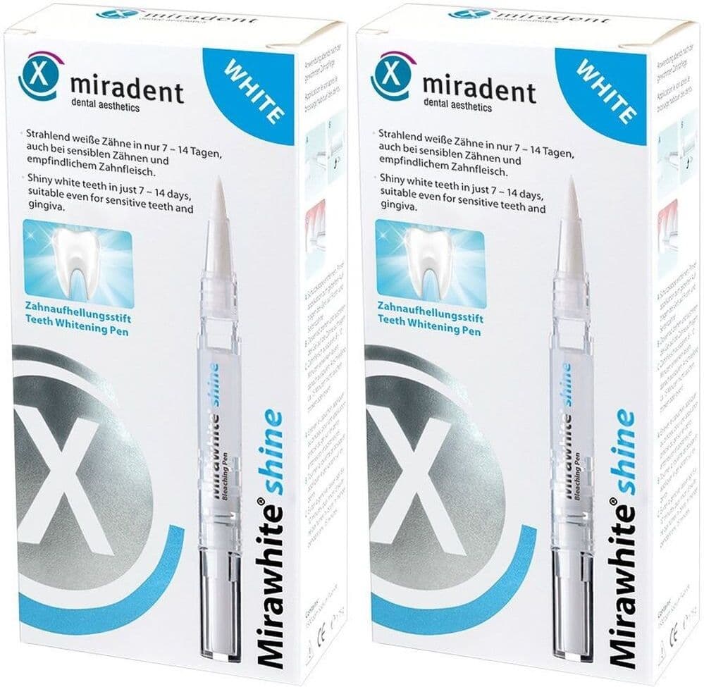 Miradent Mirawhite Shine x2 2x1,8 ml Gel
