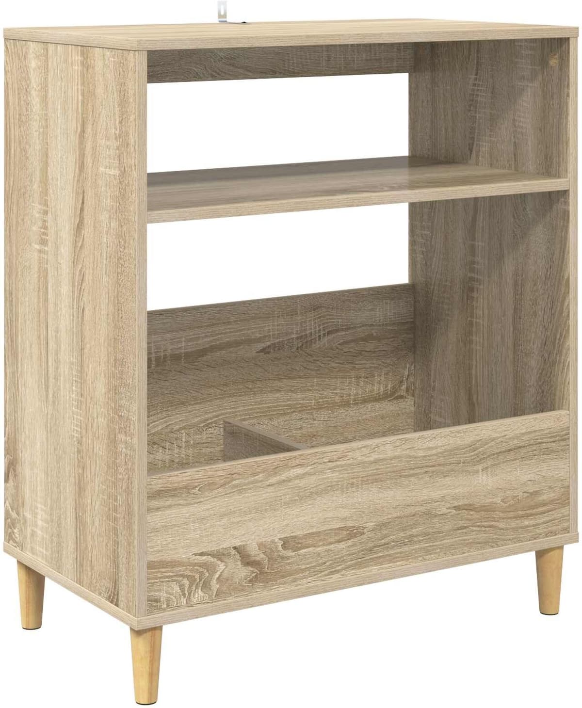vidaXL Support pour platine Chêne Sonoma 71 x 39,5 x 83 cm