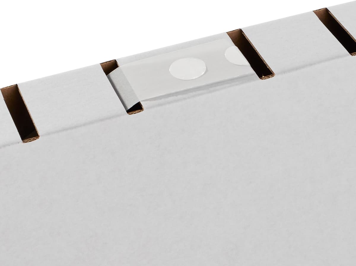 SPRINTIS 1 Scatola - Punti colla di silicone in scatola dispenser 15 mm   condizionatamente rimovibile   1.000 Unità, Carta, trasparente