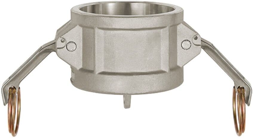 Riegler Kamlok-Verschlusskappe, Typ DC, Alu, BG 1 1/2, für Stecker-Ã˜ 53 (1115.112)