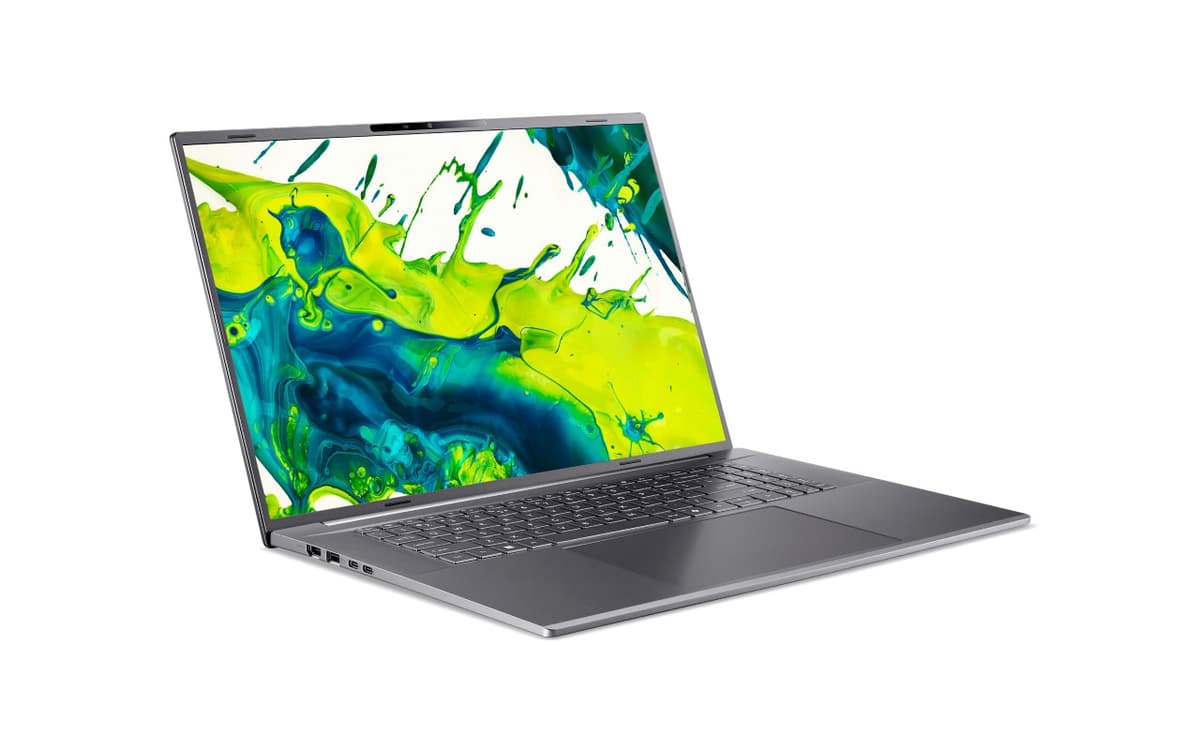 Acer Aspire 18 A18-I71M-9024 18 Zoll Laptop Intel Core Ultra 9 386H 16 GB RAM 512 GB SSD Windows 11 Home Steel Gray