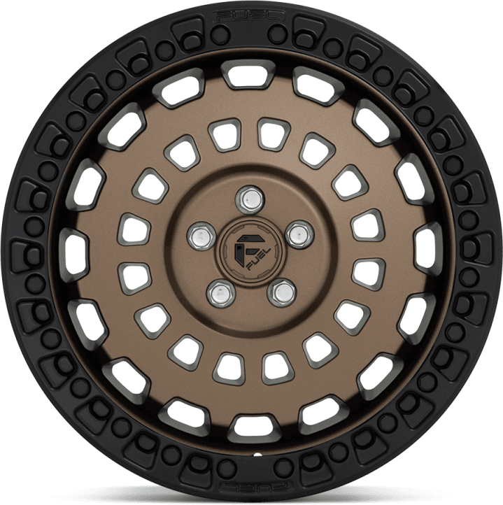 Fuel Off-Road Jantă de Aluminiu, FUEL D634 ZEPHYR, 17x8.0, ET 38, 5x114.3, 56.5, Negru