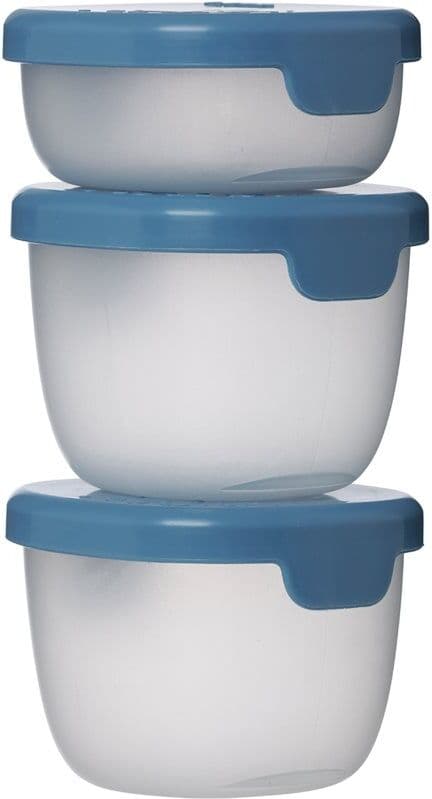 b.box Snack Tubs δοχείο αποθήκευσης τροφίμων Ocean 3 τμχ