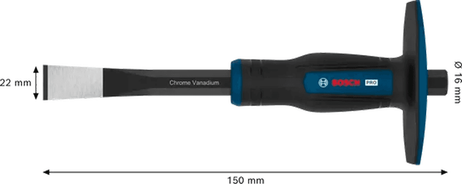 Bosch 1600A03A9W PRO Masonry Flat Chisel Hand Tools