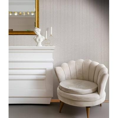 Vliestapete MARBURG "Tapete Fine Stripes", beige, B:0,53m H:0,01m L:10,05m, Vlies, Tapeten, moderne Vliestapete für Wohnzimmer Schlafzimmer Küche