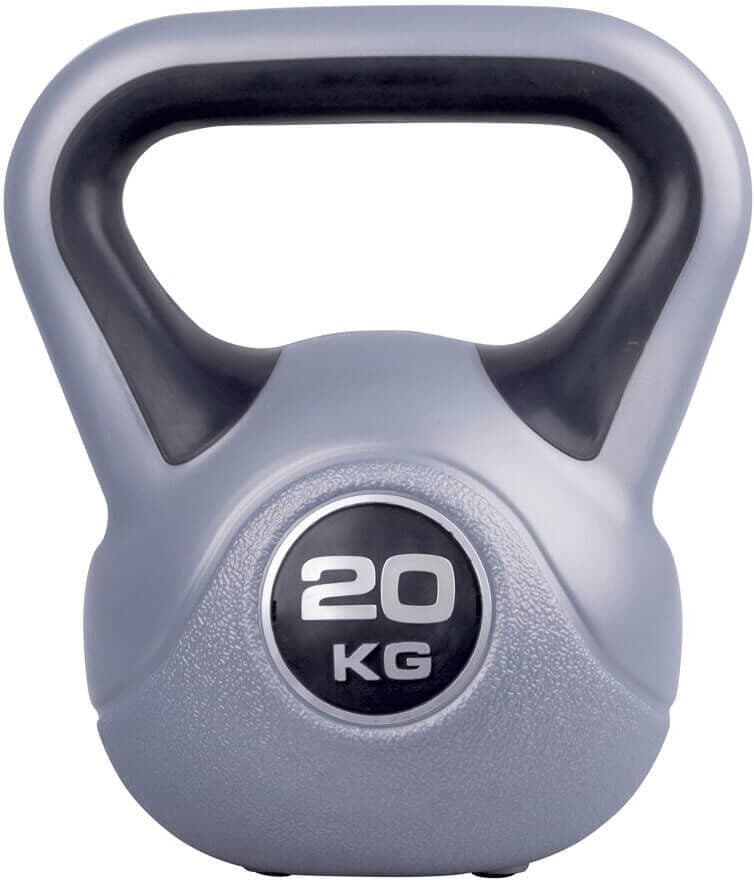 Insportline Kettlebell Vinyl med Gummiplattor (14 kg)