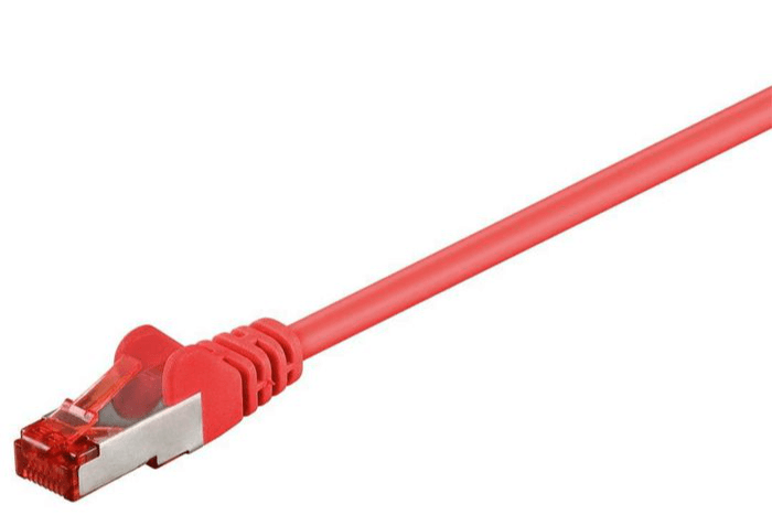 MicroConnect Cat6 F/utp Nettverkskabel 1,5m, Rød, 1 Stykk, Sen-B-Ftp6015r rød