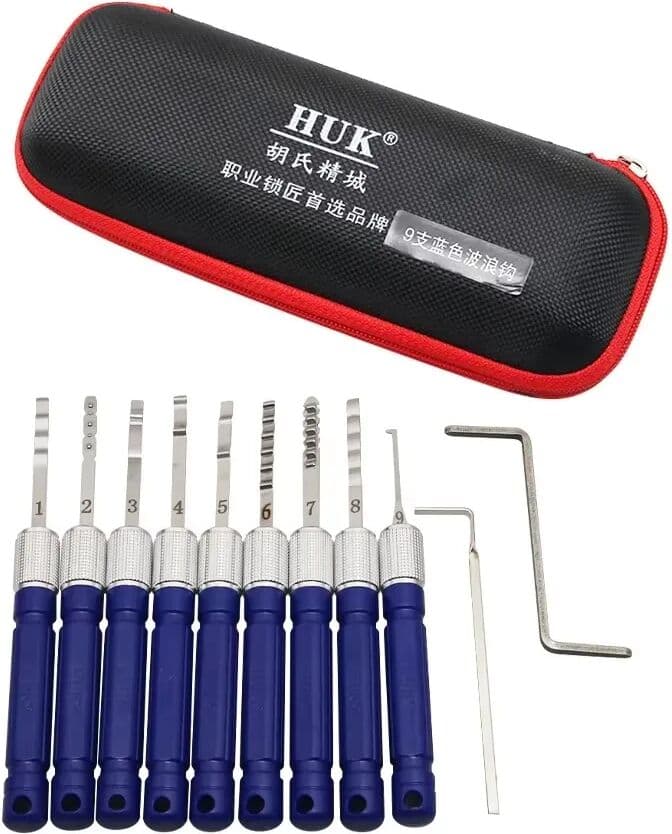 NONE 11pcs KABA/computer lock lock pick Set Repairing Tools for Locksmith Supplies Hardware Tools