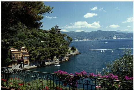 Slim Aarons Ardissones House, Portofino