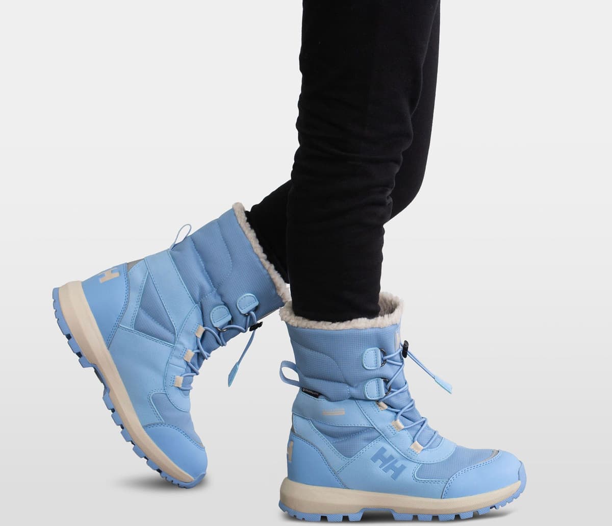 Helly Hansen Kids' Silverton Winter Boots - Blue/Purple - Y4