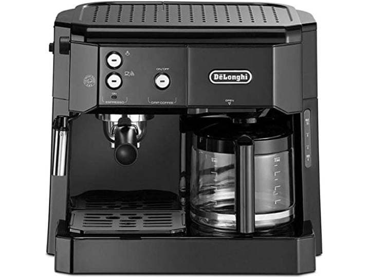 De’Longhi Cafetière Expresso Combiné Noir 1750W BCO416.1FR