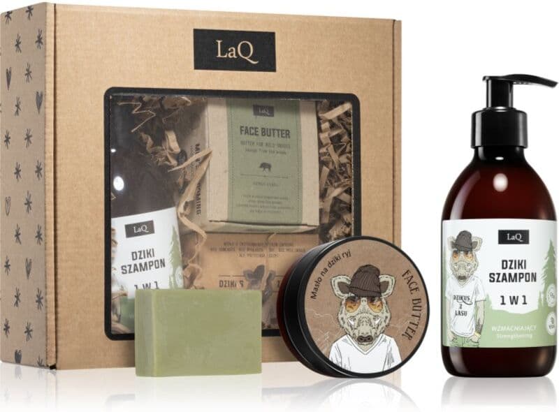 LaQ Boar From Forest gift set for face, body and hair