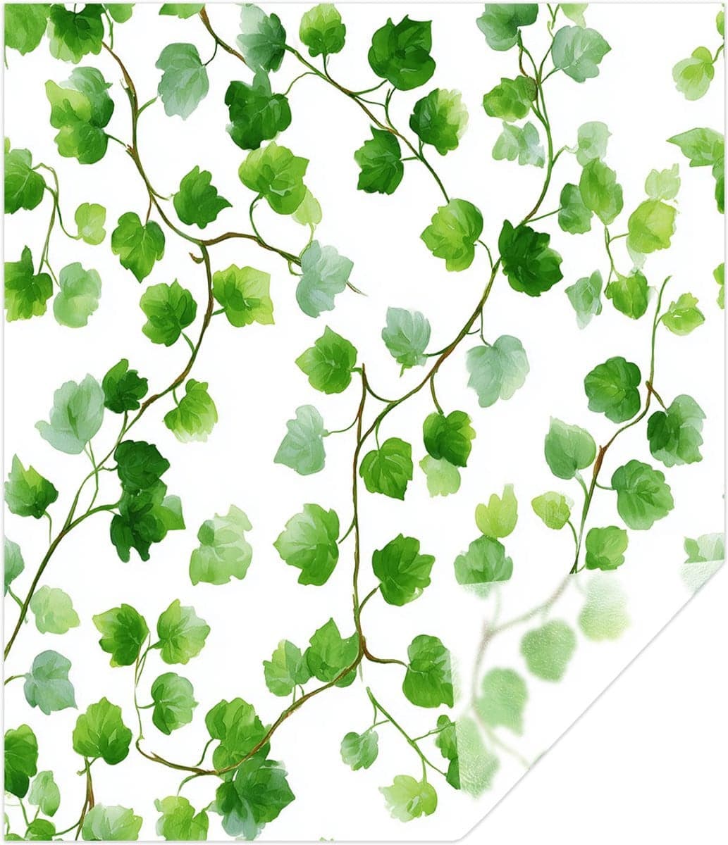Trywise Statische Raamfolie Matglas Privacyfolie met Waterrimpel Reliëf - 43 x 50 cm - SBW38
