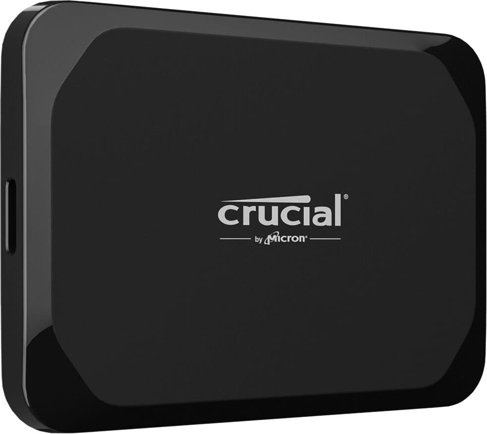 SSD externo SSD X9 4TB USB-C 3.2 (Negro) - CRUCIAL