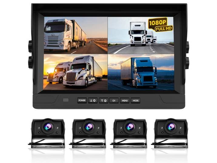 STREX SP130 - Achteruitrijcamera - Nachtzicht IP66 - Zwart
