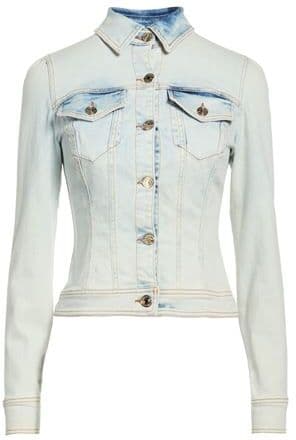 Nenette Chaqueta vaquera Mujer Azul marino 36 Mujer