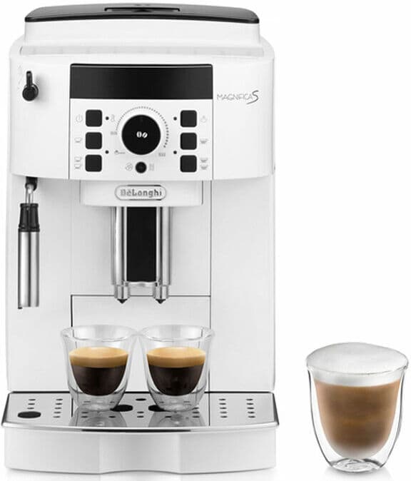 DeLonghi Expresso Broyeur De'Longhi Magnifica S Ecam 21.117w  -  Machine à café à grain 1450 W - MaxiCoffee Garantie 2 ans