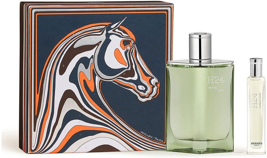 HERMÈS H24 Herbes Vives caixa de 2 peças