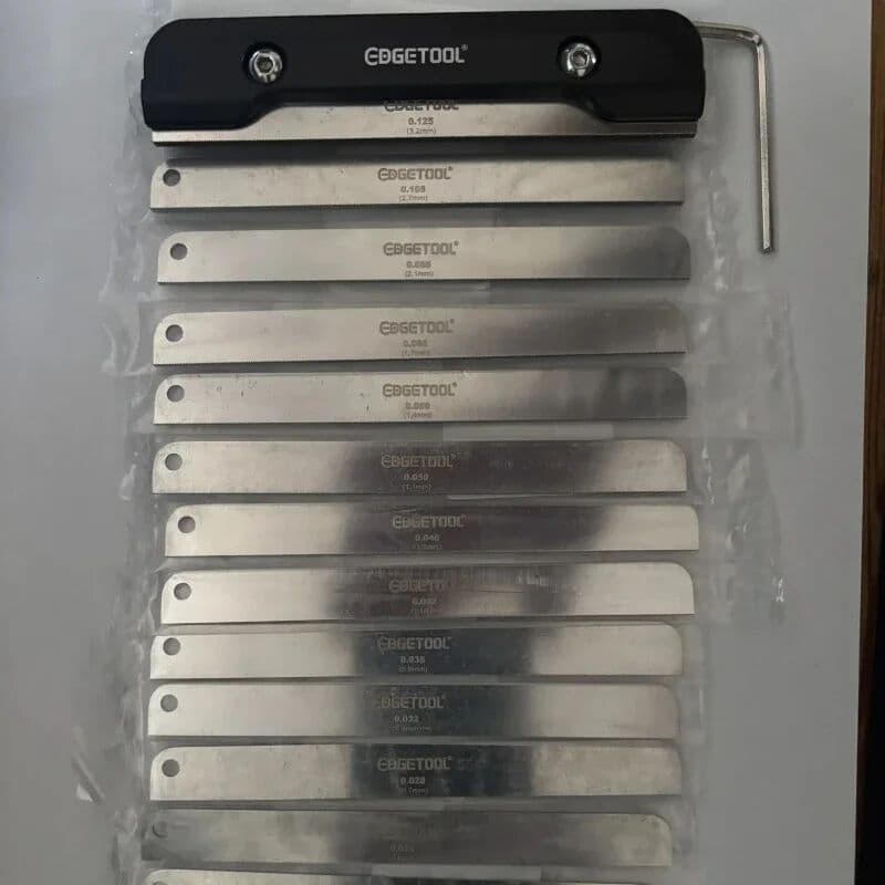 NONE Bass Guitar Gauged Nut Slotting File Set For 4-5 Strings Bass Guitar String Action Adjustment Repair And Guitar Making T