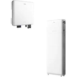 Midea MHELIOS M1-T10 K 10kW Hybrid-Wechselrichter mit Midea MHELIOS 20kWh Solarspeicher-Set