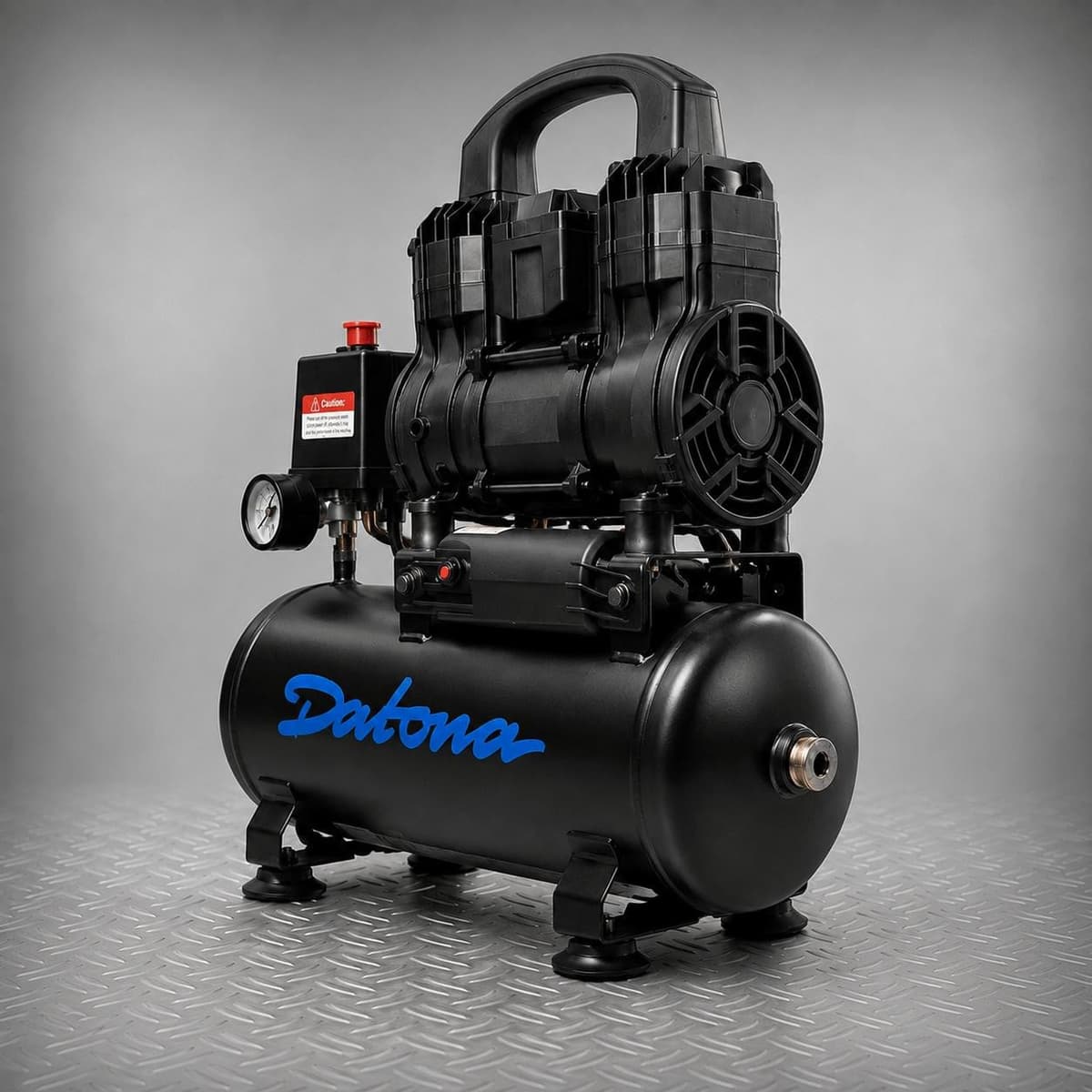 Datona Stille compressor 9L - Olievrij en draagbaar - Geschikt voor tackers