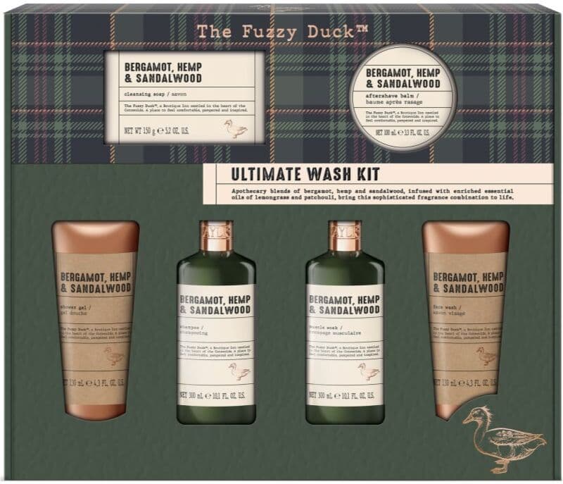 Baylis & Harding The Fuzzy Duck Bergamot, Hemp & Sandalwood σετ δώρου για άντρες