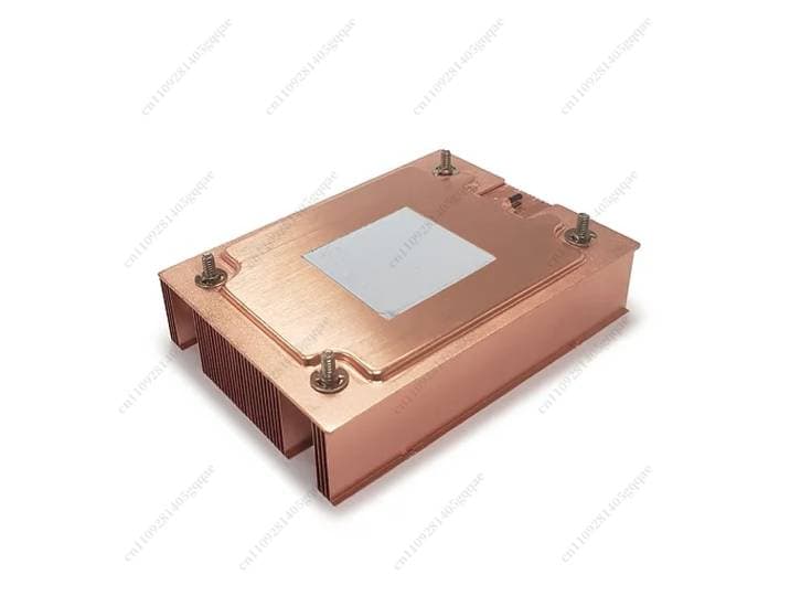Radiateur CPU 1U en cuivre pur, compatible AM4 AM5 avec carte VC, dimensions 110*80*26.9mm