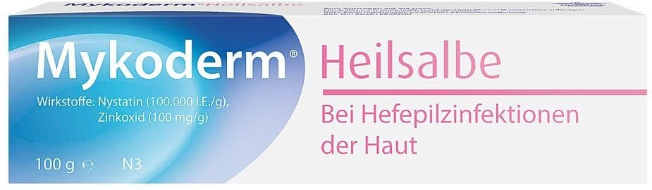 Mykoderm Heilsalbe Nystatin/Zinkoxid