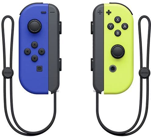 Nintendo Comandos Joy-Con  Switch - Azul   Amarelo Neon