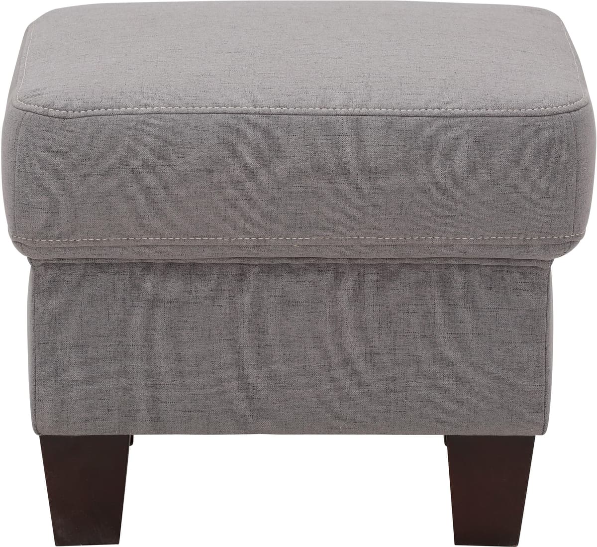 Polsterhocker GOODPRODUCT "Arngast", grau, B:58cm H:48cm T:58cm, Luxus-Microfaser (100% Polyester);Struktur fein, (100% Polyester);Luxus-Microfaser Lederoptik (100% Polyester), Hocker, Polsterhocker, passend zur »Arngast«-Serie grau B/H/T: 58cm x 48cm x 5