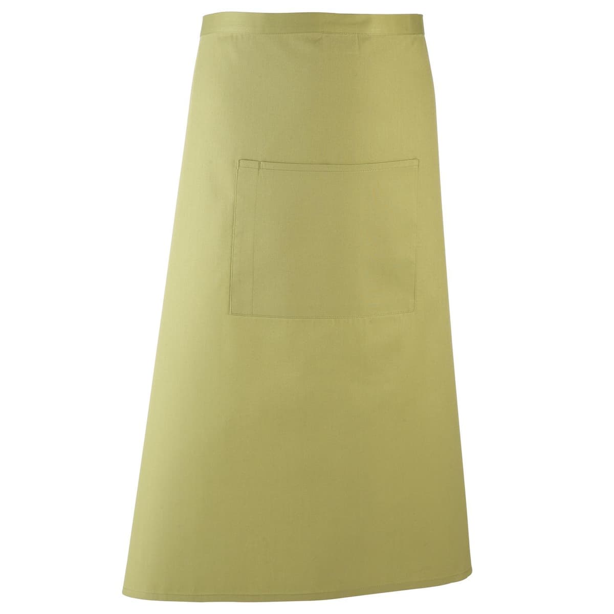 Premier Unisex Kleuren Barschort / Werkkleding (Lange Continentale Stijl) (Pakket van 2) (Kalk)