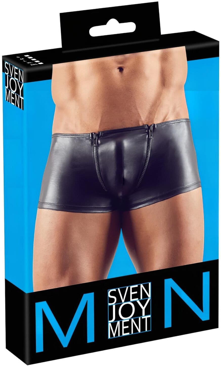 Svenjoyment - boxeri cu fermoar - negru - M