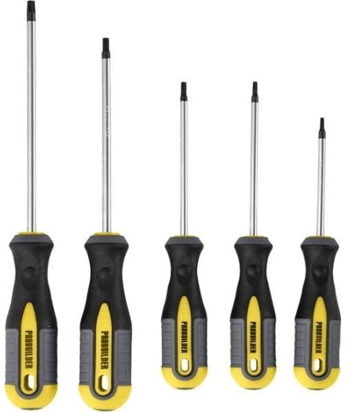 Probuilder Skruetrækkersæt Torx, 5 Dele