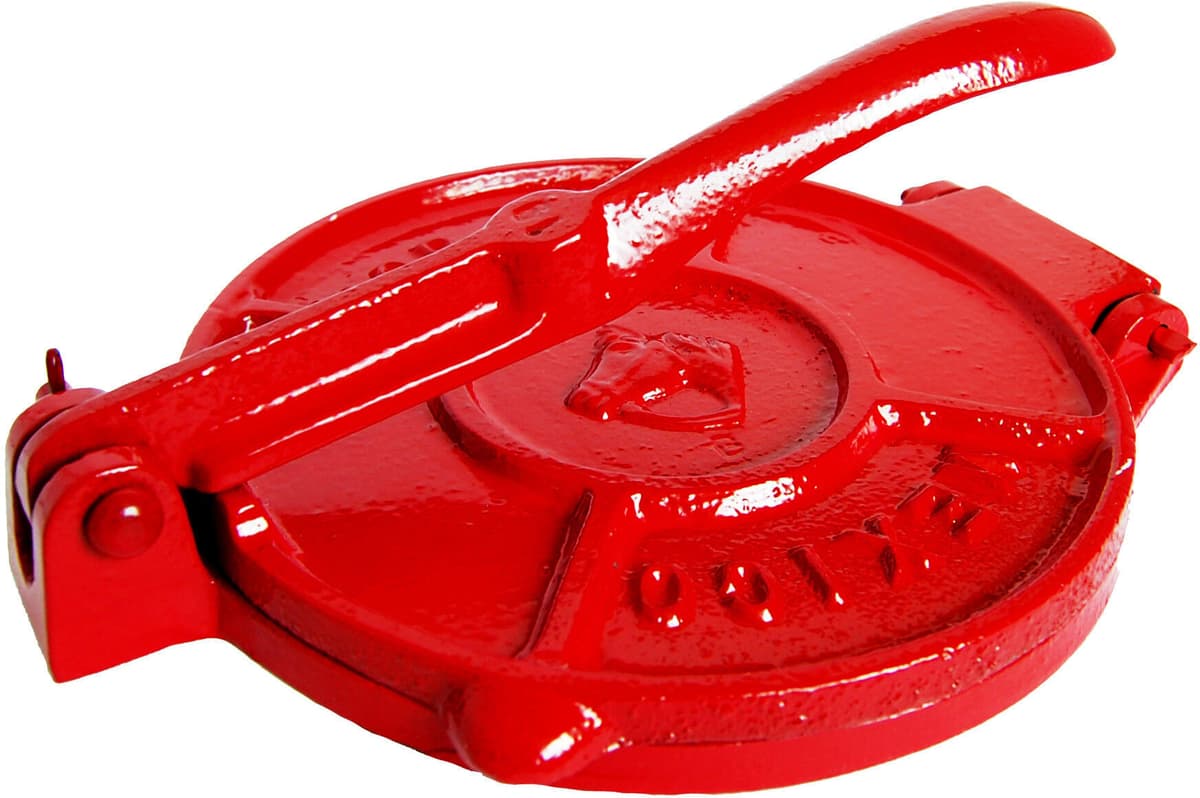 Mexgrocer Red Tortilla Press 15cm