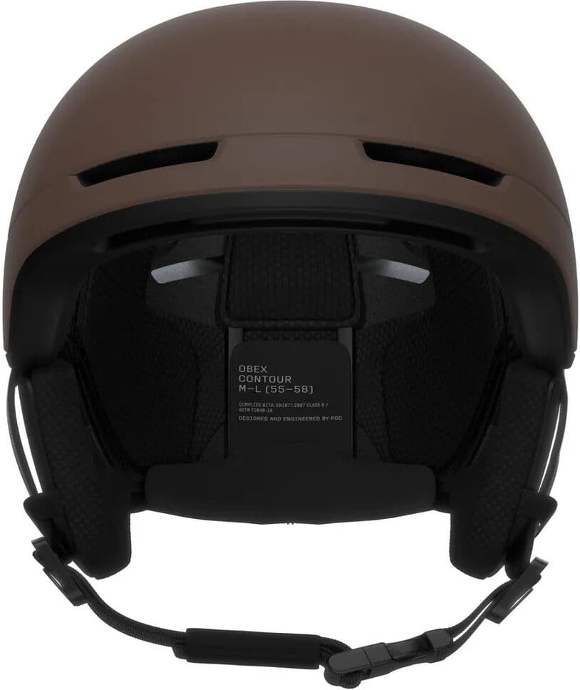 Poc Casco Obex Contour Bronzite Brown Matt / Lazurite Blue Matt M-L