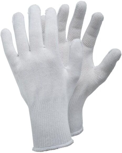 Textilhandske TEGERA 921 noppor vit 6 12par