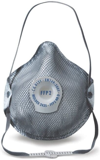 Moldex Masque de protection respiratoire FFP2 NR D + odeurs gênantes avec valve Smart (2435)