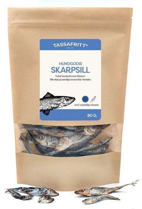 Tassafritt Skarpsill 80 G