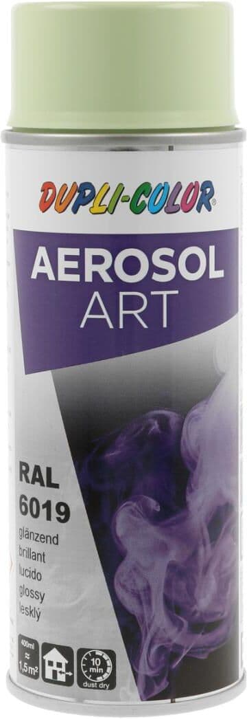 european aerosols DUPLI-COLOR Aerosol Art RAL 6019 weissgrün glanz, 400 ml